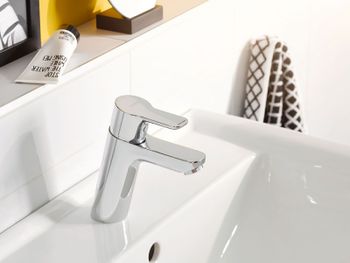 Товар: Смеситель для раковины Kludi Pure Easy XL 372920565 Хром - фото 2 Смеситель для раковины Kludi Pure Easy XL 372920565 Хром — фото 2, Смесители для раковины