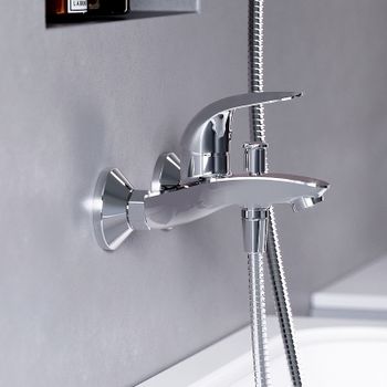 Смеситель для ванны Damixa Eclipse 311000001 Хром — фото 3, Смеситель для ванны