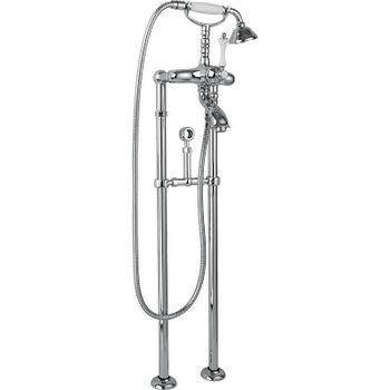 Смеситель для ванны Cezares Margot MARGOT-VDPS-01-Bi Хром — фото 1, Смесители напольные