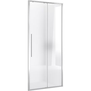 Душевая дверь Niagara Nova 100 NG-64-10A профиль Хром стекло прозрачное — фото 11, Раздвижные душевые двери