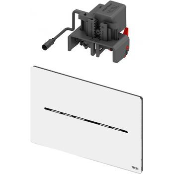 Клавиша смыва Tece Solid 9240463 Белая матовая — фото 3, Кнопки смыва