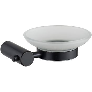 Мыльница Haiba HB8402-7 Черная матовая — фото 1, Мыльницы