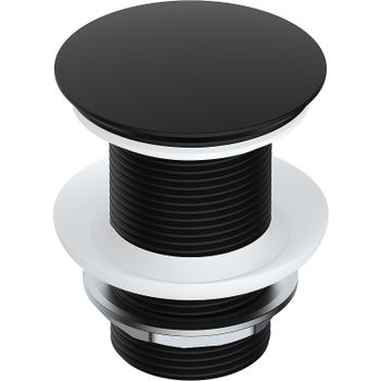 Донный клапан WasserKRAFT A245 Click-Clack Черный — фото 1, Донные клапаны