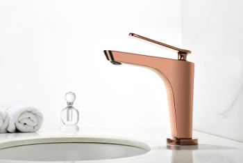 Товар: Смеситель для раковины Abber Zeitlos AF8909RG Розовое золото - фото 2 Смеситель для раковины Abber Zeitlos AF8909RG Розовое золото — фото 2, Смесители для раковины