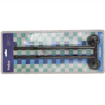 Товар: Полотенцедержатель Haiba HB8712 поворотный Черный - фото 2 Полотенцедержатель Haiba HB8712 поворотный Черный — фото 2, Полотенцедержатели