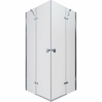 Душевой уголок Triton Дельта-Хром 90х90 Щ0000054216 профиль Хром стекло прозрачное — фото 11, Квадратные душевые уголки