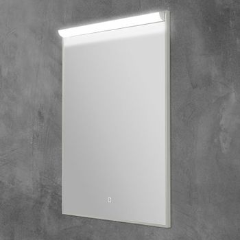 Зеркало BelBagno SPC-UNO-500-800-TCH с подсветкой с сенсорным выключателем — фото 1, Зеркала в ванную комнату
