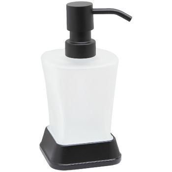 Дозатор для жидкого мыла WasserKRAFT Amper Black K-5499B Черный матовый — фото 1, Дозаторы