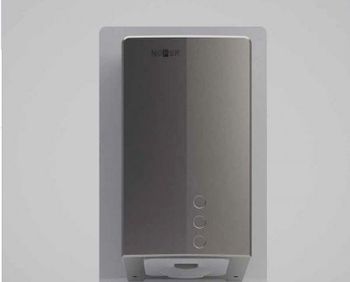 Сушилка для рук Nofer Fuga Evo 01831.S Нержавеющая сталь матовая — фото 2, Сушилки для рук