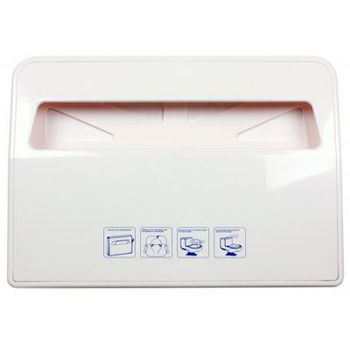 Диспенсер туалетных подкладок Nofer 04026.2.W Белый — фото 2, Диспенсеры для покрытий на унитаз