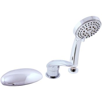 Смеситель на борт ванны Rav Slezak Dunaj D470.5Y Хром — фото 1, Смесители на борт ванны