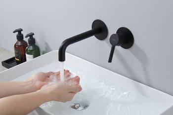 Смеситель для раковины Splenka S221.11.06 Черный матовый — фото 6, Смесители для раковины