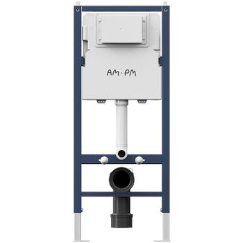 Инсталляция AM.PM PrimeFit I012709.0151 для унитаза с клавишей смыва Хром глянцевый — фото 6, Инсталляции для унитазов