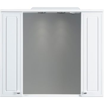 Зеркало со шкафом Damixa RedBlu Palace One 85 M41MPX0851WG с подсветкой Белый — фото 3, Зеркальные шкафы в ванную