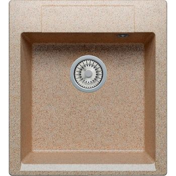 Кухонная мойка Polygran Argo-460 №302 444706 Песочная — фото 1, Кухонные мойки