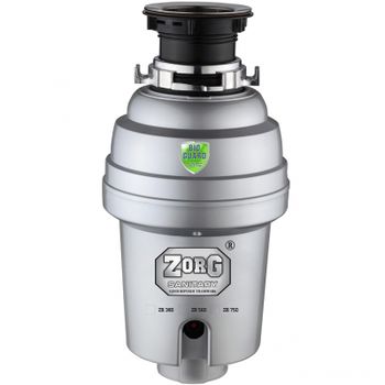 Измельчитель пищевых отходов ZorG ZR-75 D Нержавеющая сталь — фото 1, Измельчители пищевых отходов