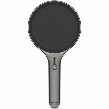 Комплект верхнего и ручного душа Vincea Inspire VSHH-3I2AHGM Вороненая сталь — фото 2, Встраиваемые душевые комплекты