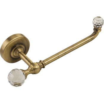 Держатель туалетной бумаги Migliore Amerida 16558 Бронза с кристаллами Swarovski — фото 1, Держатели туалетной бумаги