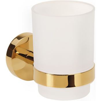 Стакан для зубных щеток Bemeta Brilo 161110012 Золото — фото 1, Стаканы для зубных щеток