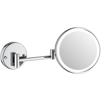 Косметическое зеркало Schein 9346CH с подсветкой Хром — фото 1, Косметические зеркала