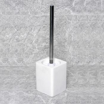 Ершик для унитаза WasserKRAFT Oder K-9627 Белый матовый — фото 2, Ершики для унитаза