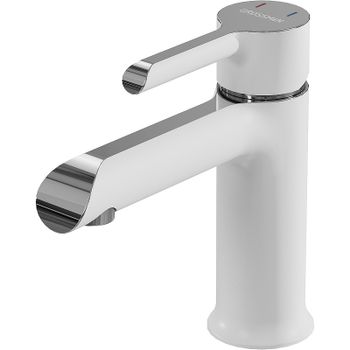Смеситель для раковины Grossman Alba 510.K35.06.100/000 Белый Хром — фото 1, Смесители для раковины