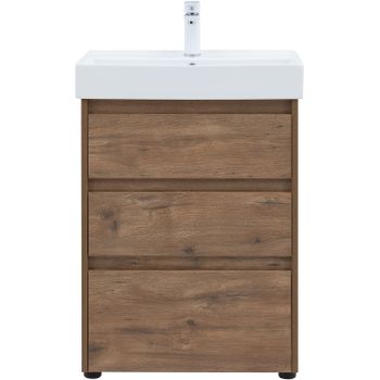 Тумба под раковину Aquanet Nova Lite 60 302471 Дуб рустикальный — фото 5, Тумбы под раковину