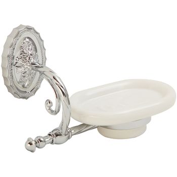 Мыльница Migliore Edera 16919 Хром — фото 1, Мыльницы