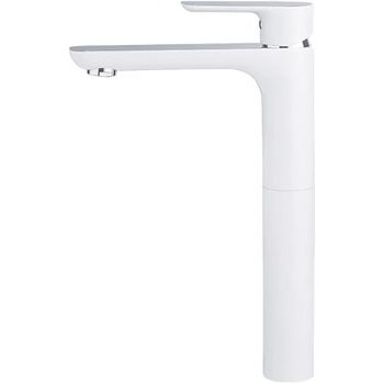 Смеситель для раковины Gappo G1048-2 Белый Хром — фото 2, Смесители для раковины