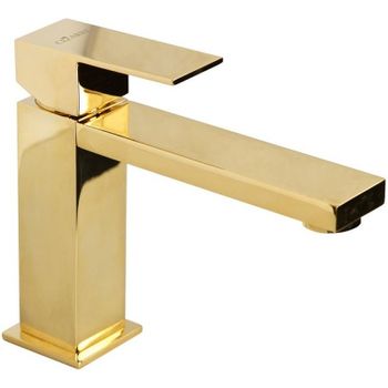 Смеситель для раковины Cezares UNIKA-LSM1-03/24-W0 Золото 24 карат — фото 1, Смесители для раковины