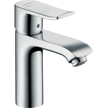 Смеситель для раковины Hansgrohe Metris 31121000 Хром — фото 1, Смесители для раковины