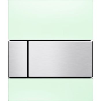 Клавиша смыва Tece Square Urinal 9242804 для писсуара Зеленая Нержавеющая сталь — фото 1, Кнопки смыва