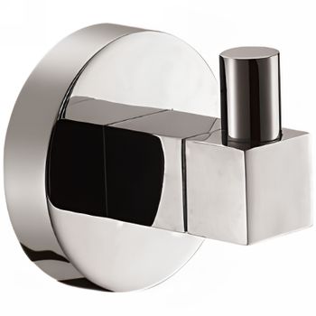 Крючок Azario Nessy AZ-73105A Хром — фото 1, Крючки для полотенец