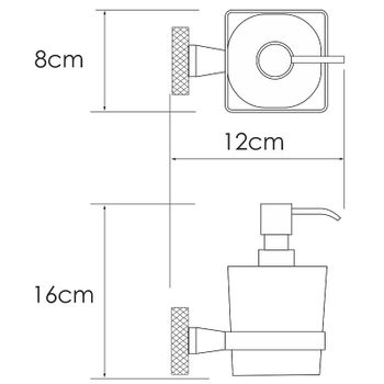 Дозатор для жидкого мыла WasserKRAFT Mosel K-46699 Хром — фото 6, Дозаторы