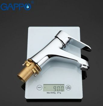 Смеситель для раковины Gappo G36 G1036 Хром — фото 14, Смесители для раковины