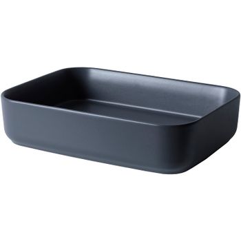 Раковина-чаша Allen Brau Fantasy 50 4.11021.AN Антрацит — фото 1, Раковины накладные