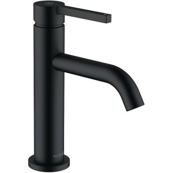 Смеситель для раковины Kludi Nova Fonte Pura 202883915 Черный матовый — фото 1, Смесители для раковины