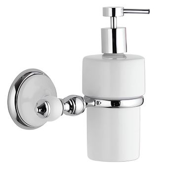 Дозатор для жидкого мыла Remer Epoca EP13CR Хром — фото 1, Дозаторы