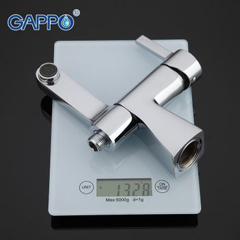 Смеситель на борт ванны Gappo G1204 Хром — фото 9, Смесители на борт ванны