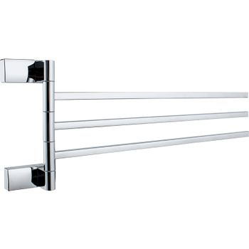 Полотенцедержатель Haiba HB8813 поворотный Хром — фото 1, Полотенцедержатели