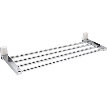 Товар: Полка для полотенец WasserKRAFT Leine K-5011W Хром - фото 1 Полка для полотенец WasserKRAFT Leine K-5011W Хром — фото 1, Полки для полотенец