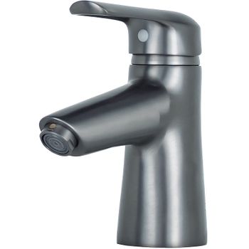 Смеситель для раковины Orange Tony M54-021Gr Графит — фото 1, Смесители для раковины