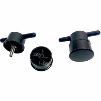 Душевой уголок Triton Вента-Блэк 100х100 Щ0000054463 профиль Черный стекло прозрачное — фото 3, Квадратные душевые уголки