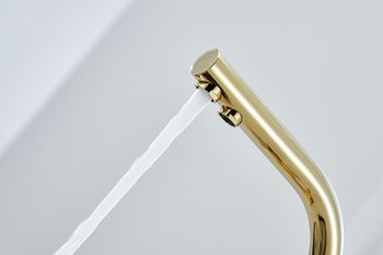 Смеситель для кухни Paulmark Essen Es213011-G Золото — фото 8, Смесители для кухни