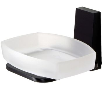 Мыльница WasserKRAFT Abens K-3229 Черная матовая — фото 1, Мыльницы