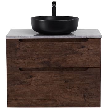 Тумба под раковину BelBagno Etna-H60 90 ETNA-H60-900-2C-SO-RW-P подвесная Rovere Moro — фото 22, Тумбы под раковину