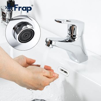 Смеситель для раковины Frap H50 F1050 Хром — фото 7, Смесители для раковины