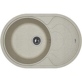 Кухонная мойка Florentina Родос-760 20.140.D0760.305 Грей — фото 1, Кухонные мойки