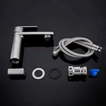 Смеситель для раковины Gappo G99-20 G1099-20 Сатин — фото 6, Смесители для раковины