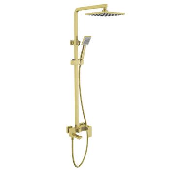 Душевая система Timo Selene SX-2013/17 Золото матовое — фото 1, Душевые стойки